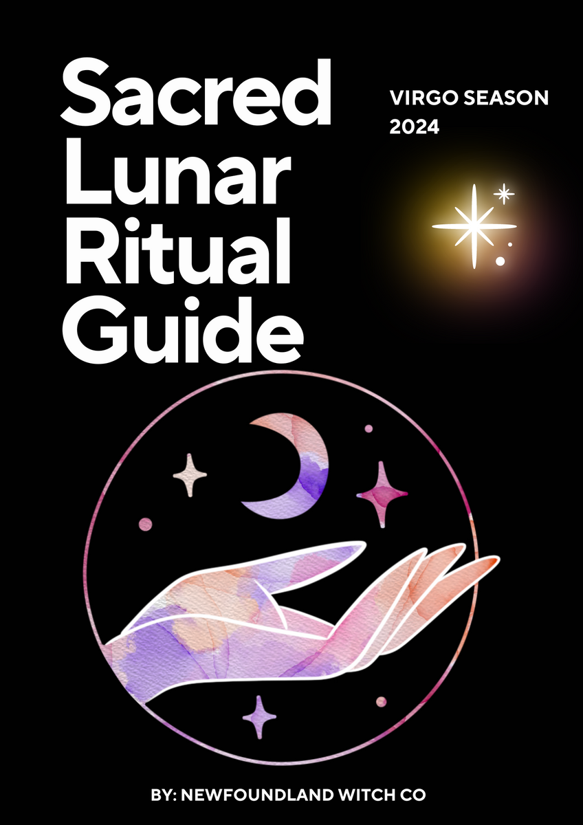 Sacred Lunar Ritual Guide Virgo Season Newfoundland Witch Co.