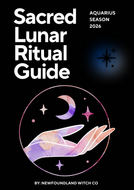 Sacred Lunar Ritual Guide - Aquarius Season 2026