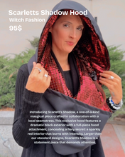 Load image into Gallery viewer, Sacrletts Shadow Witch Hood
