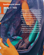 Spellbound Witch Hood