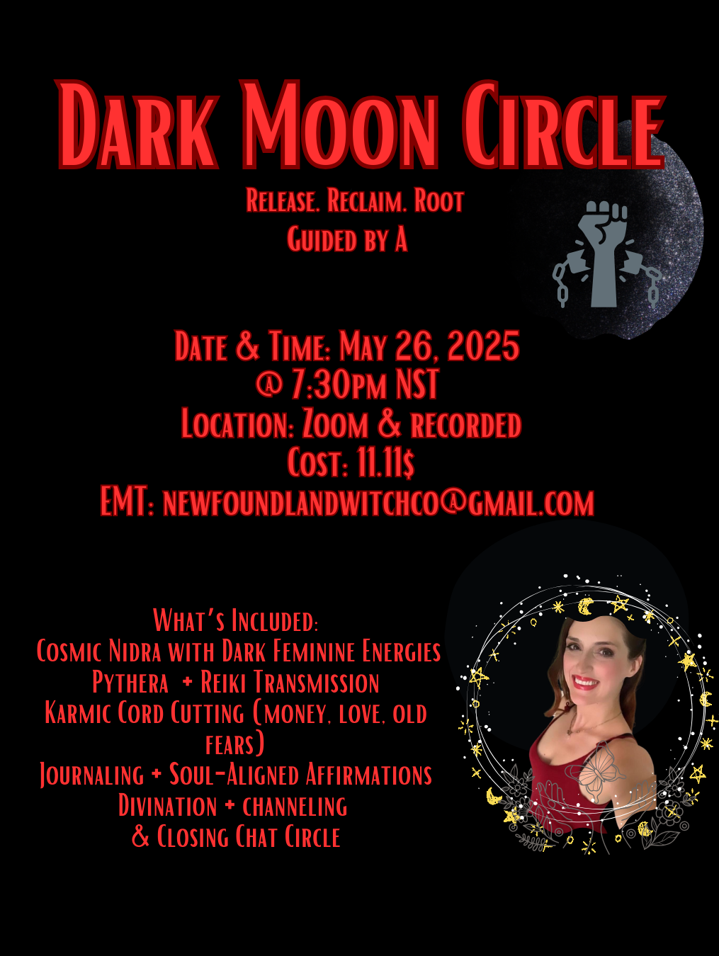 Dark Moon Circle in Gemini