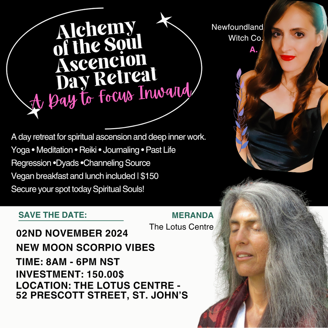 Alchemy of the Soul - Ascension Day Retreat (DEPOSIT)