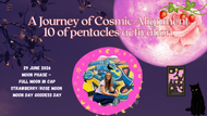 Strawberry Full Moon in Capricorn - Activate the 10 of pentacles energy