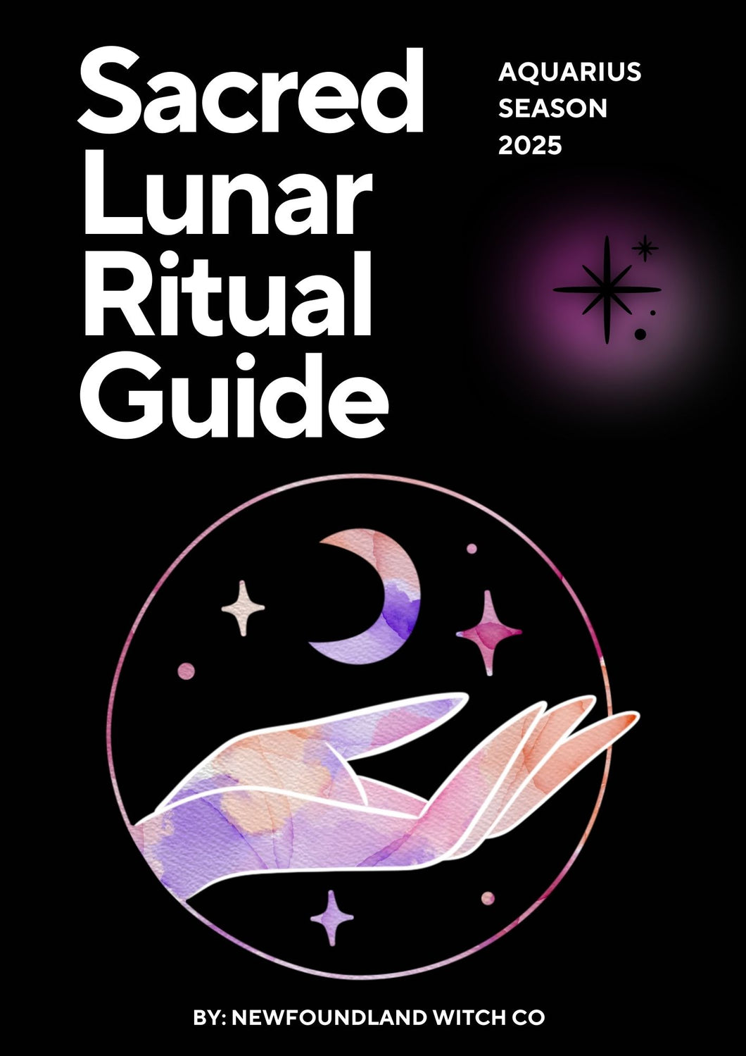 Sacred Lunar Ritual Guide eBook - Aquarius Season