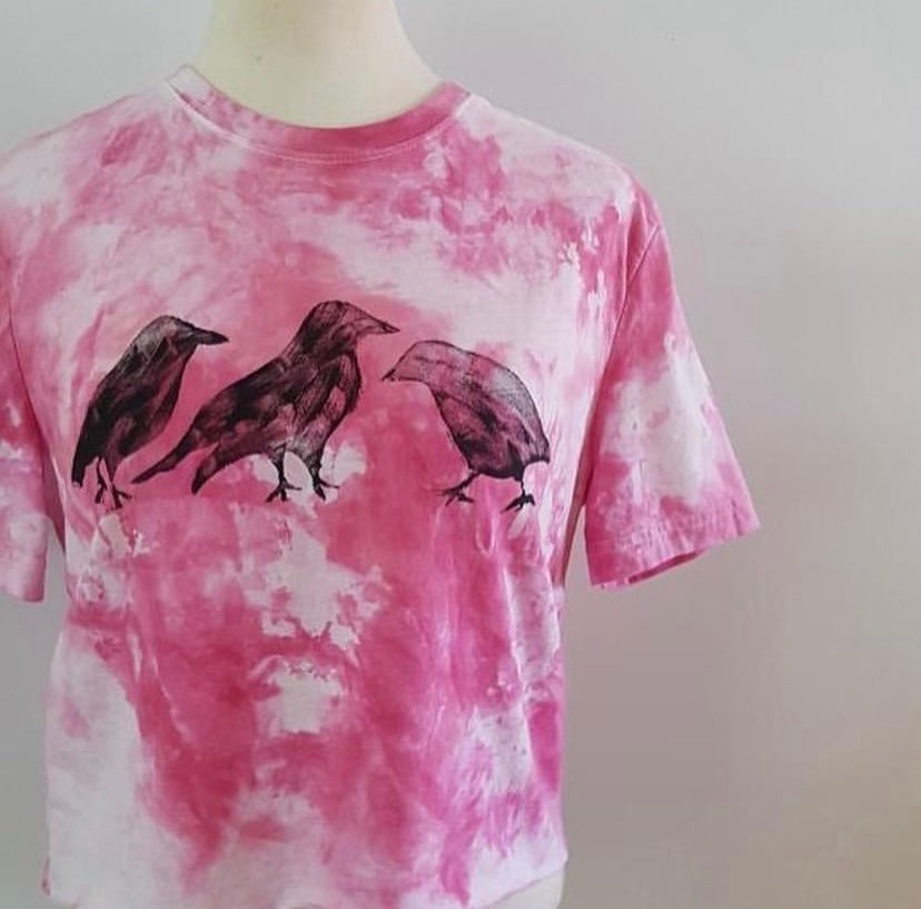 Crow Tee - Tie Dye