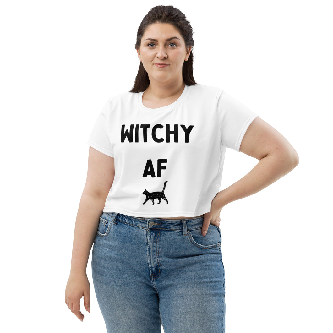 Witch AF Crop Tee